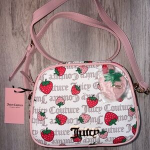 Juicy Couture Freshly Picked Strawberry camera bag